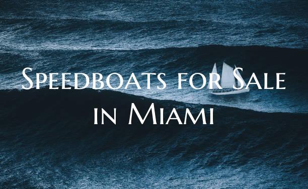 Speedboats for Sale in Miami